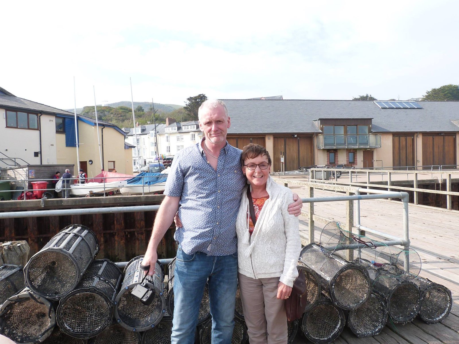 Living kidney donor Tracey with her brother Pete who she donated a kidney to